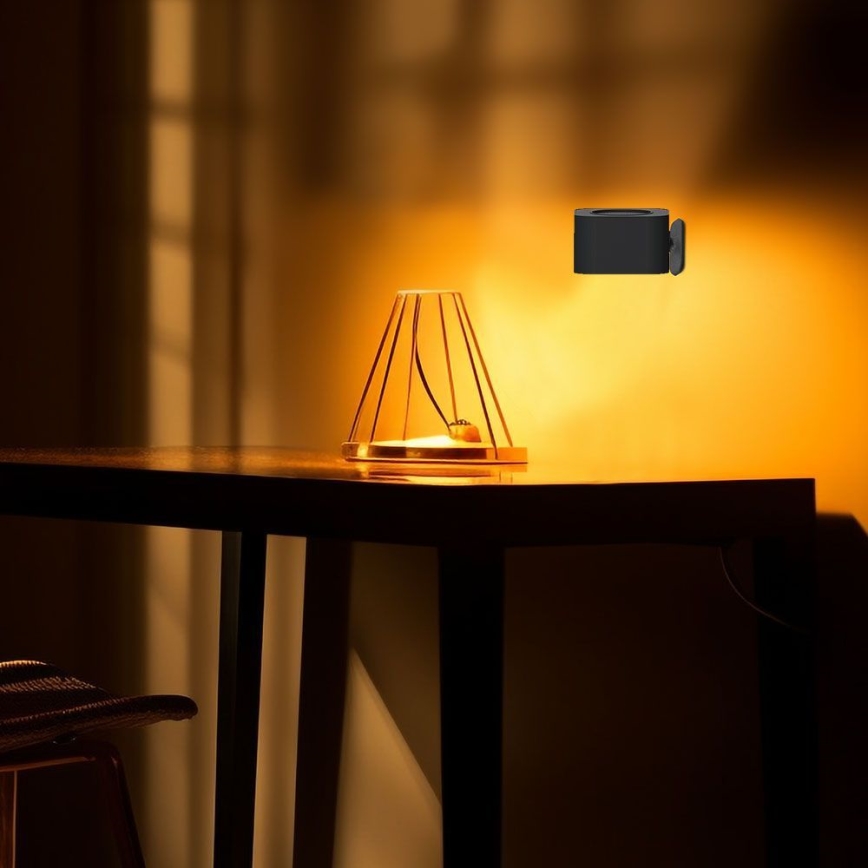 LED Ściemnialna magnetyczna akumulatorowa lampa stołowa 4w1 LED/3W/5V 3000-6000K 1800 mAh biała