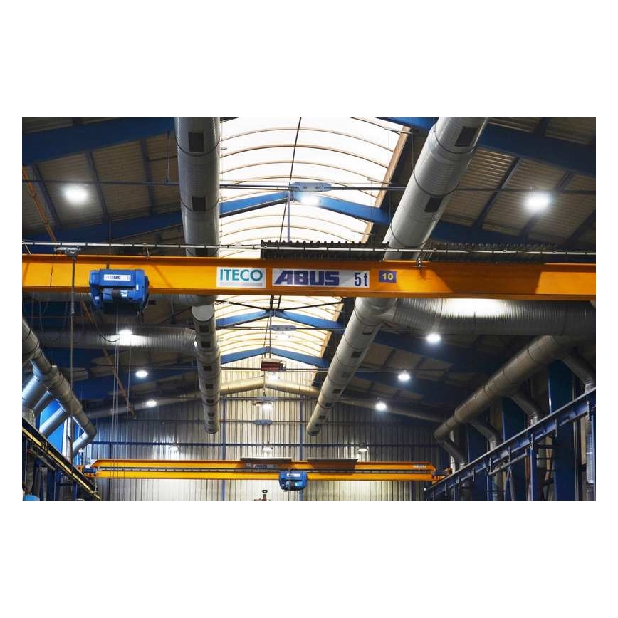 LED ściemnialna przemysłowa oprawa techniczna GOLY PLUS HIGHBAY LED/100W/230V 4000K IP65 czarna