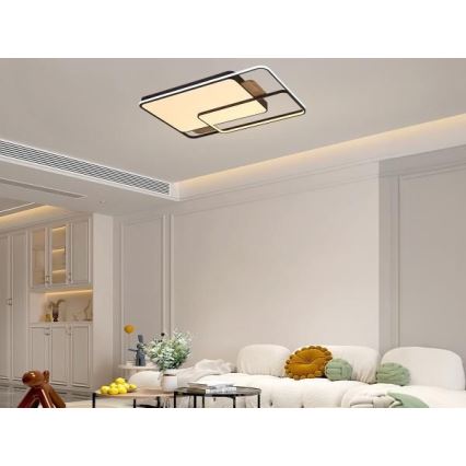 LED Ściemnialna oprawa sufitowa LED/280W/230V 3000-6500K + zdalne sterowanie