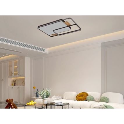 LED Ściemnialna oprawa sufitowa LED/280W/230V 3000-6500K + zdalne sterowanie