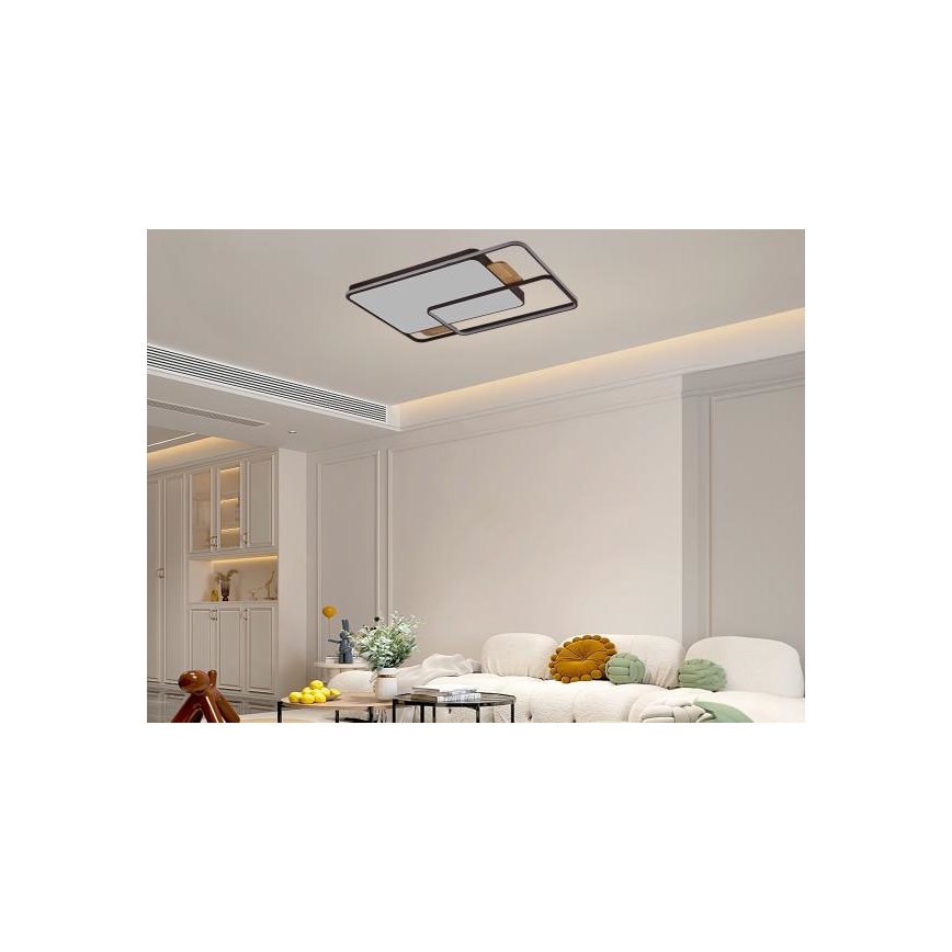 LED Ściemnialna oprawa sufitowa LED/280W/230V 3000-6500K + zdalne sterowanie