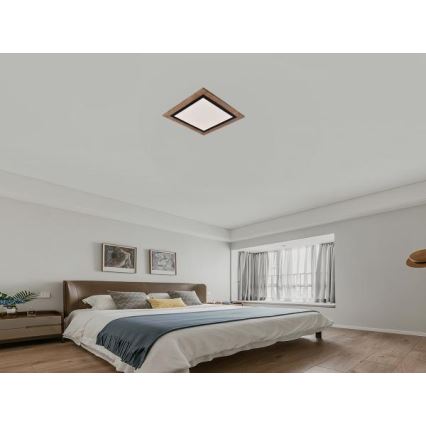 LED Ściemnialna oprawa sufitowa LED/35W/230V 3000-6500K + zdalne sterowanie