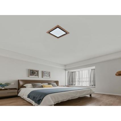 LED Ściemnialna oprawa sufitowa LED/35W/230V 3000-6500K + zdalne sterowanie