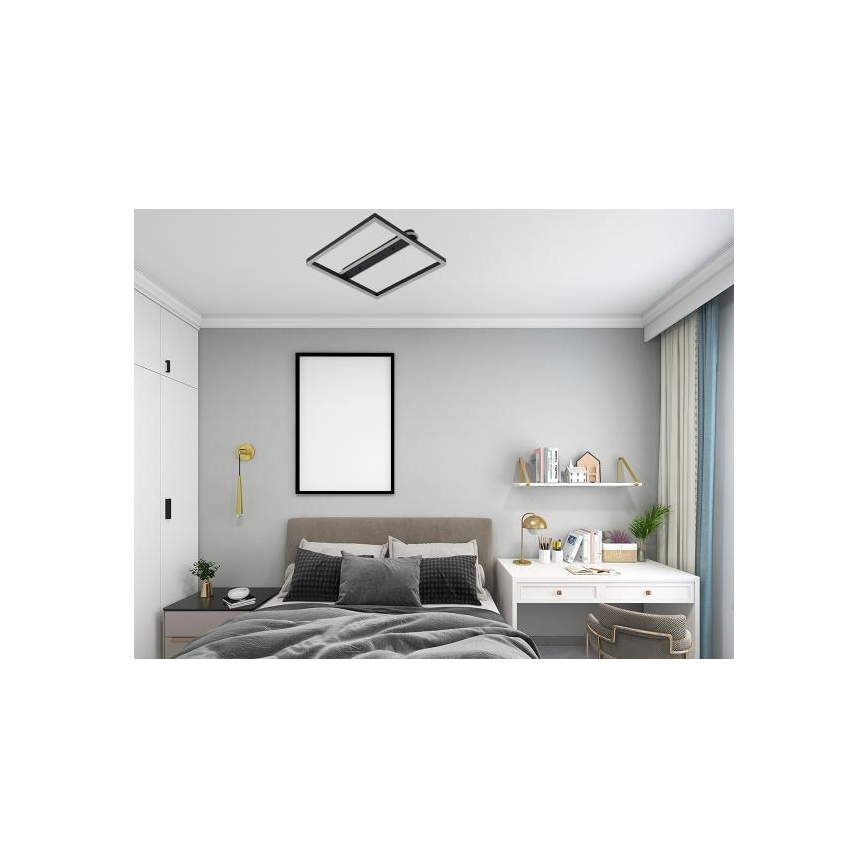LED Ściemnialna oprawa sufitowa LED/60W/230V 3000-6500K + zdalne sterowanie