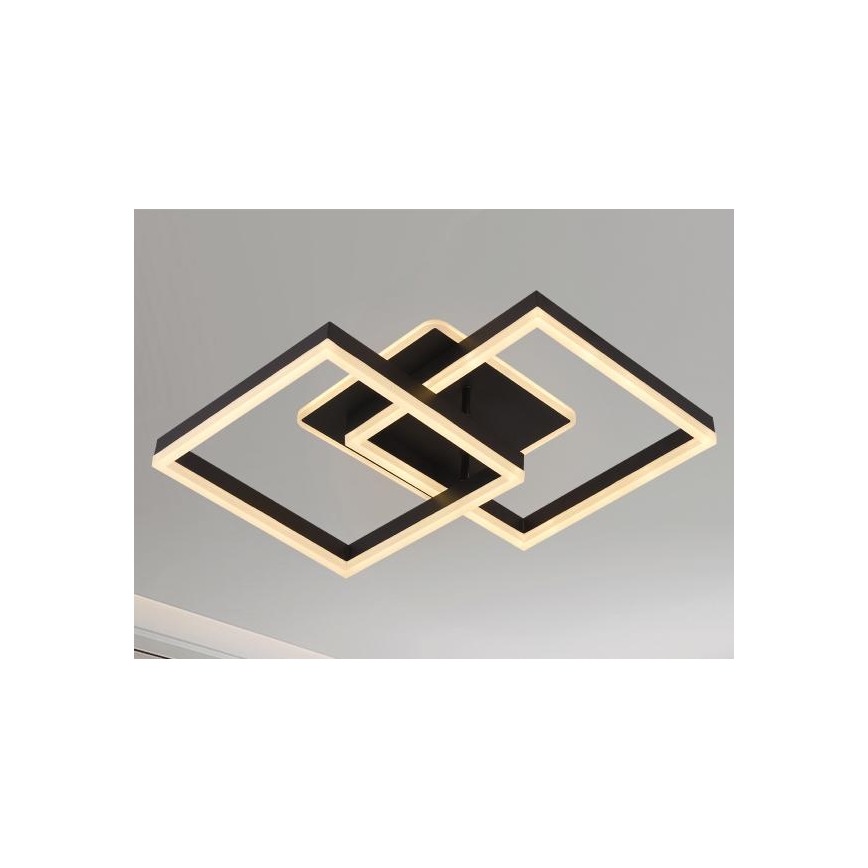 LED Ściemnialna oprawa sufitowa LED/80W/230V 3000-6500K + pilot zdalnego sterowania