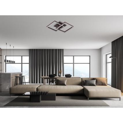 LED ściemnialna oprawa sufitowa LED/80W/230V 3000-6500K + zdalne sterowanie