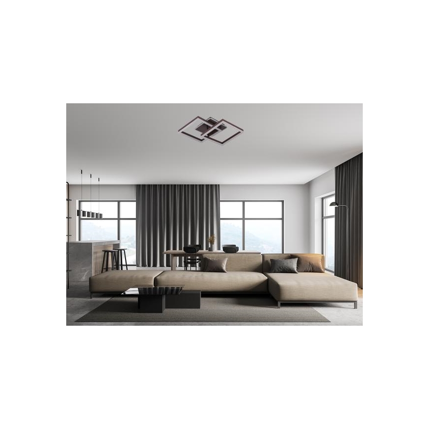 LED ściemnialna oprawa sufitowa LED/80W/230V 3000-6500K + zdalne sterowanie