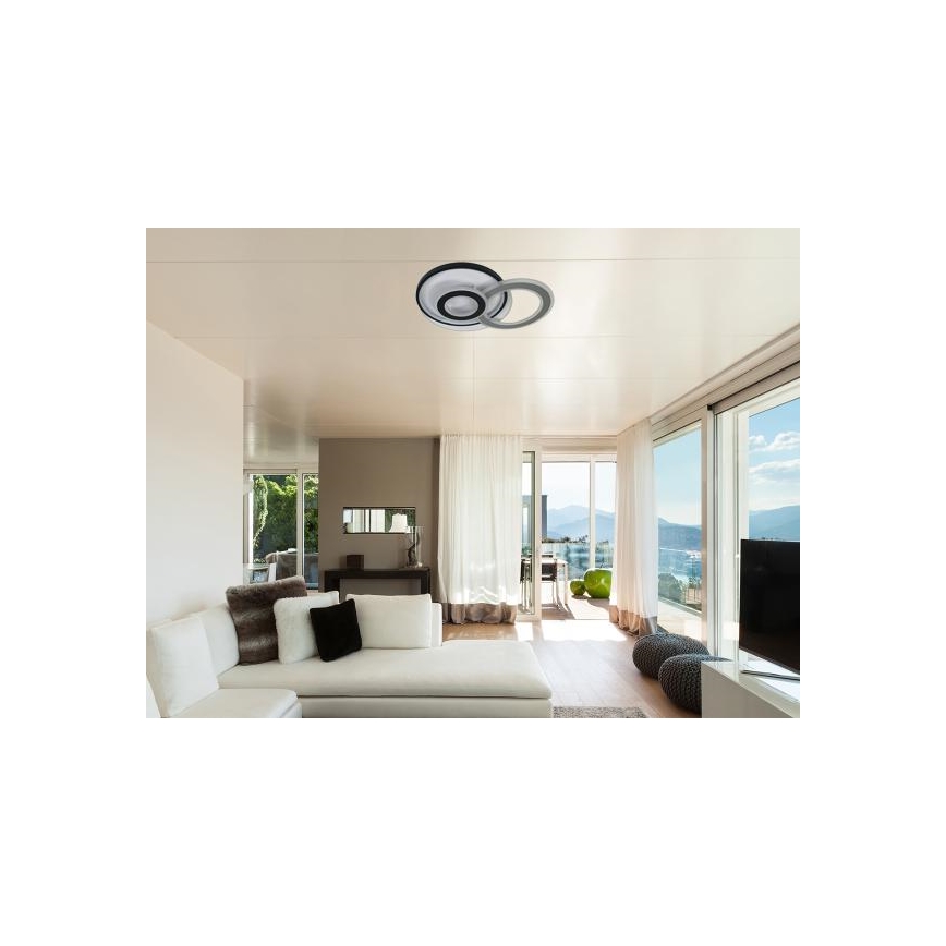 LED Ściemnialna oprawa sufitowa LED/95W/230V 3000-6500K + pilot zdalnego sterowania