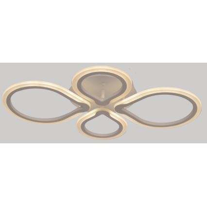 Ściemnialna oprawa sufitowa LED TRIESTE LED/52W/230V + pilot zdalnego sterowania