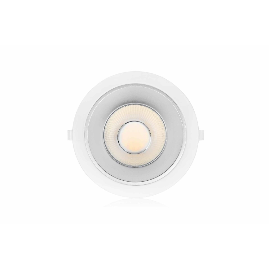 Ściemnialna wpuszczana oprawa łazienkowa LED NYON LED/24/34W/230V 3000/4000/5700K śr. 23,2 cm IP44 biała