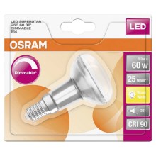 LED Ściemnialna reflektorová żarówka E14/5,9W/230V - Osram