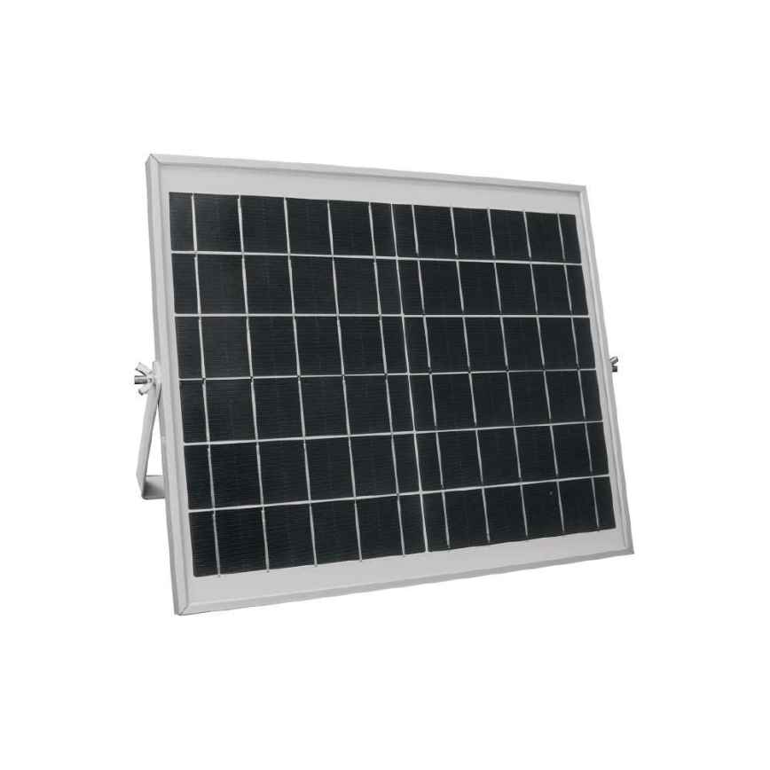 LED Ściemnialna solarna lampa uliczna SAMSUNG CHIP LED/50W/6,4V 6000K IP65 30000 mAh + zdalne sterowanie