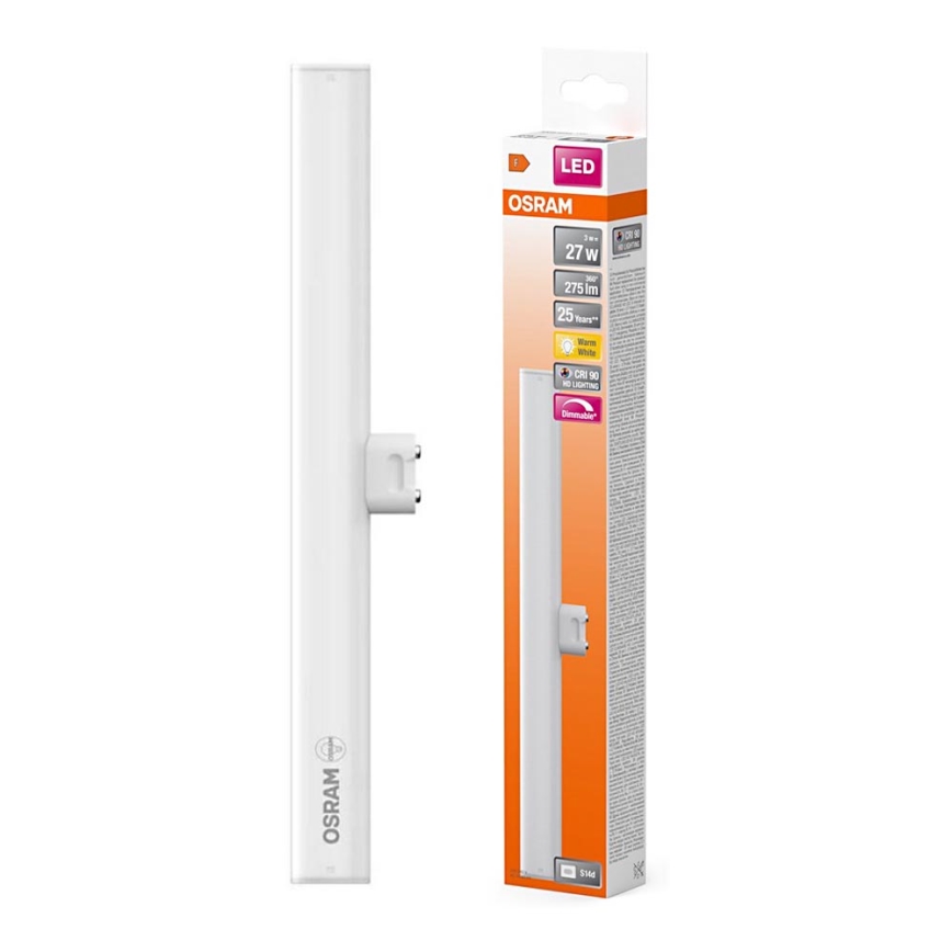 LED Ściemnialna świetlówkowa rura S14d/3W/230V 2700K 30 cm CRI 90 - Osram