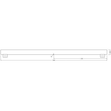 LED Ściemnialna świetlówkowa rura S14s/9,9W/230V 2700K 100 cm CRI 90 - Osram