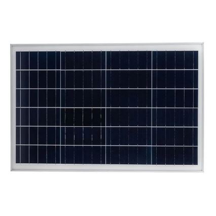 LED Ściemnialna uliczna lampa solarna LED/50W/6,4V 4000K IP65 50000 mAh + zdalne sterowanie