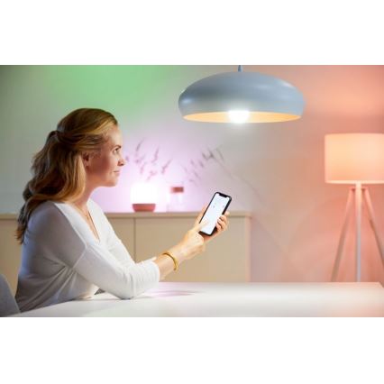 LED Ściemnialna żarówka FILAMENT A60 E27/6,7W/230V 2700-6500K CRI 90 Wi-Fi - WiZ