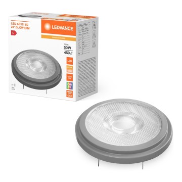 LED ściemnialna żarówka AR111 G53/7,2W/12V 1800-2700K 24° CRI 90 - Ledvance
