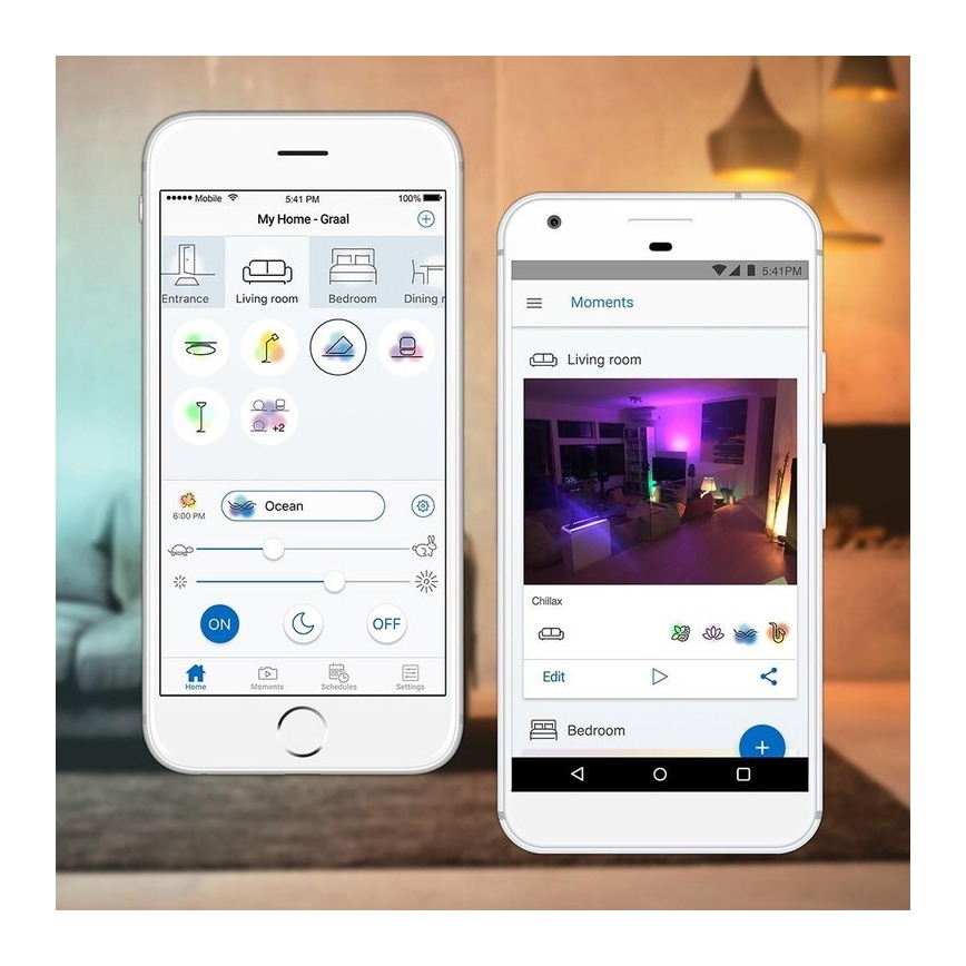 LED Ściemnialna żarówka E14/6,5W/230V 2700-6500K Wi-Fi - WiZ
