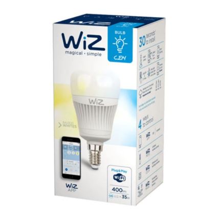 LED Ściemnialna żarówka E14/6,5W/230V 2700-6500K Wi-Fi - WiZ