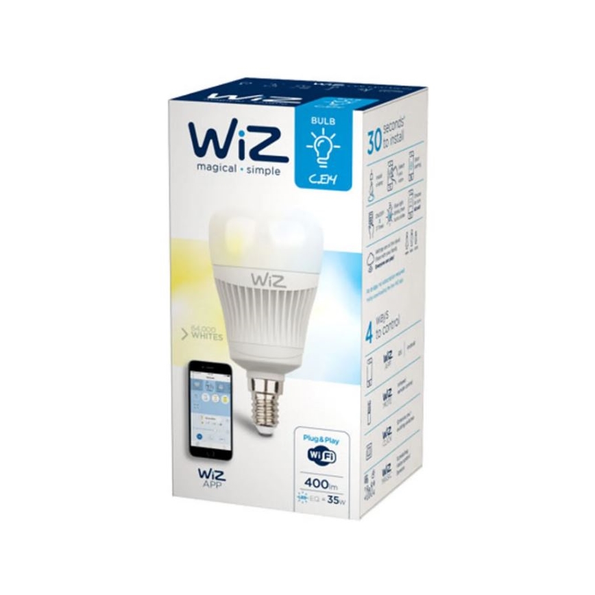 LED Ściemnialna żarówka E14/6,5W/230V 2700-6500K Wi-Fi - WiZ