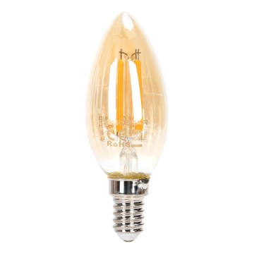 LED ściemnialna żarówka FILAMENT C35 E14/4W/230V 2200K - Aigostar