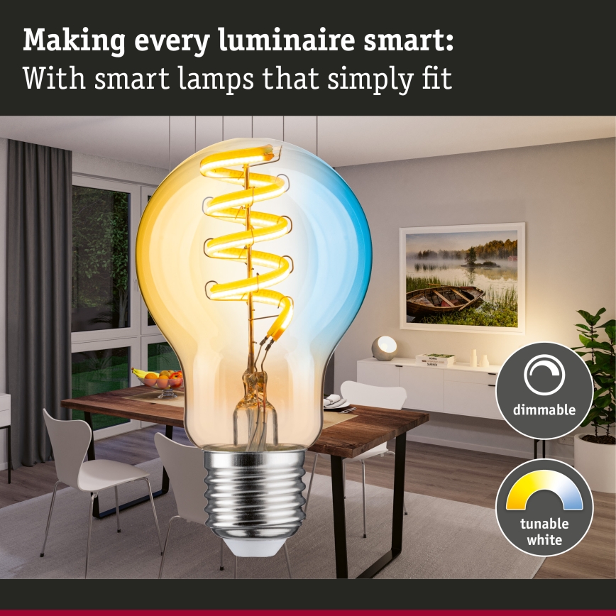 LED ściemnialna żarówka FILAMENT E27/7,5W/230V 2200-5500K - Paulmann 29155