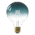 LED ściemnialna żarówka FILAMENT G125 E27/4W/230V 1800K niebieska