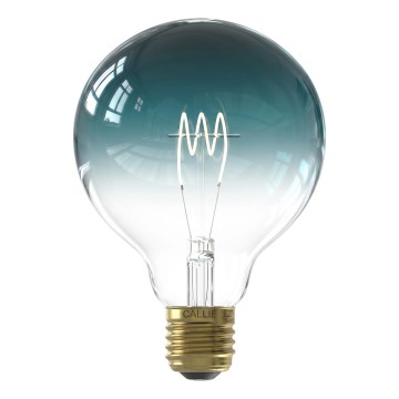 LED ściemnialna żarówka FILAMENT G125 E27/4W/230V 1800K niebieska