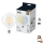 LED Ściemnialna żarówka FILAMENT G125 E27/7W/230V 2700-6500K CRI 90 Wi-Fi - WiZ