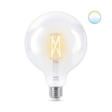 LED Ściemnialna żarówka FILAMENT G125 E27/7W/230V 2700-6500K CRI 90 Wi-Fi - WiZ