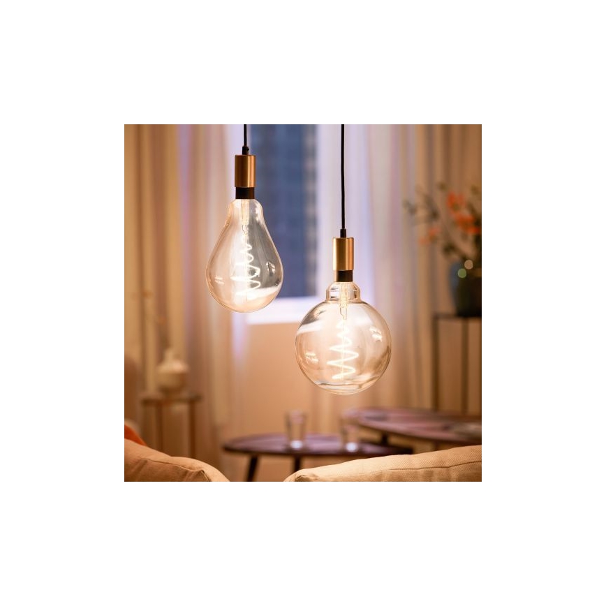 LED Ściemnialna żarówka FILAMENT G200 E27/6,5W/230V 2700-6500K CRI 90 Wi-Fi - WiZ