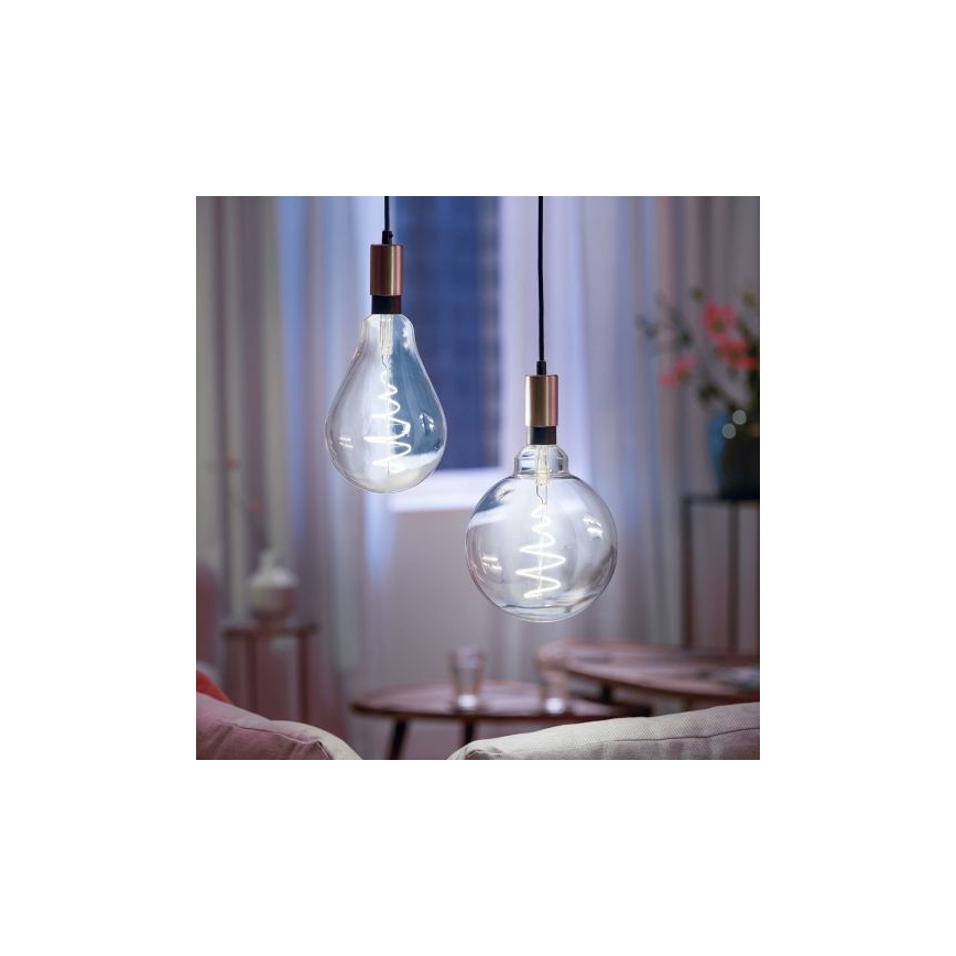 LED Ściemnialna żarówka FILAMENT G200 E27/6,5W/230V 2700-6500K CRI 90 Wi-Fi - WiZ