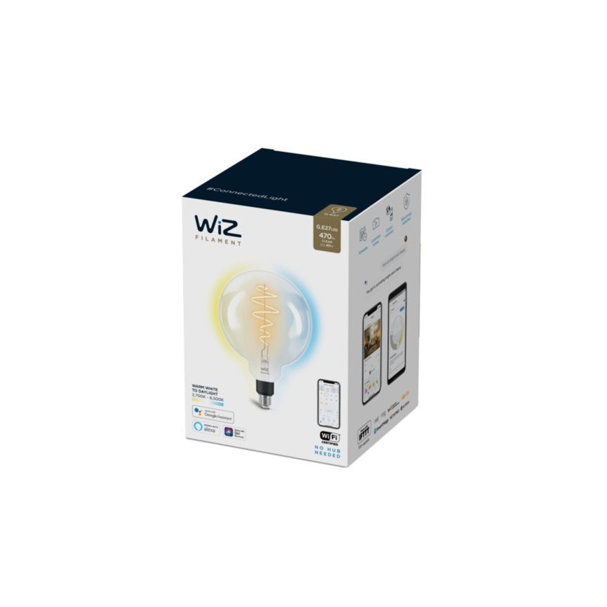 LED Ściemnialna żarówka FILAMENT G200 E27/6,5W/230V 2700-6500K CRI 90 Wi-Fi - WiZ