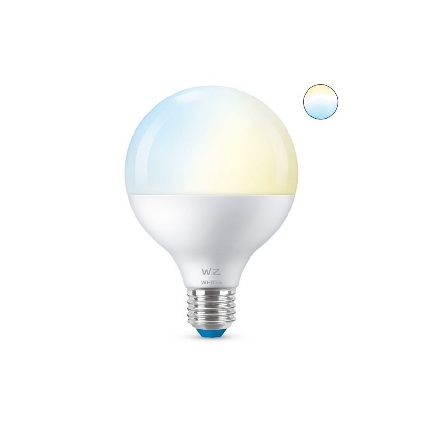 LED Ściemnialna żarówka G95 E27/11W/230V 2700-6500K CRI 90 Wi-Fi - WiZ