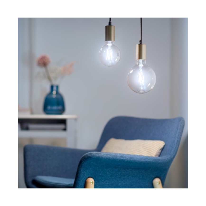 LED Ściemnialna żarówka FILAMENT G95 E27/6,7W/230V 2700-6500K CRI 90 Wi-Fi - WiZ