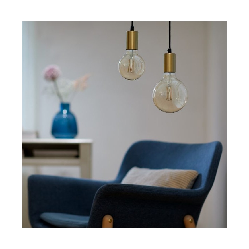 LED Ściemnialna żarówka FILAMENT G95 E27/6,7W/230V 2700-6500K CRI 90 Wi-Fi - WiZ