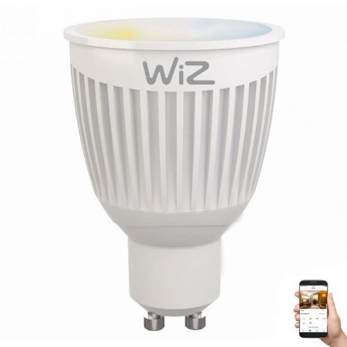 LED Ściemnialna żarówka GU10/6,5W/230V 2700-6500K Wi-Fi - WiZ