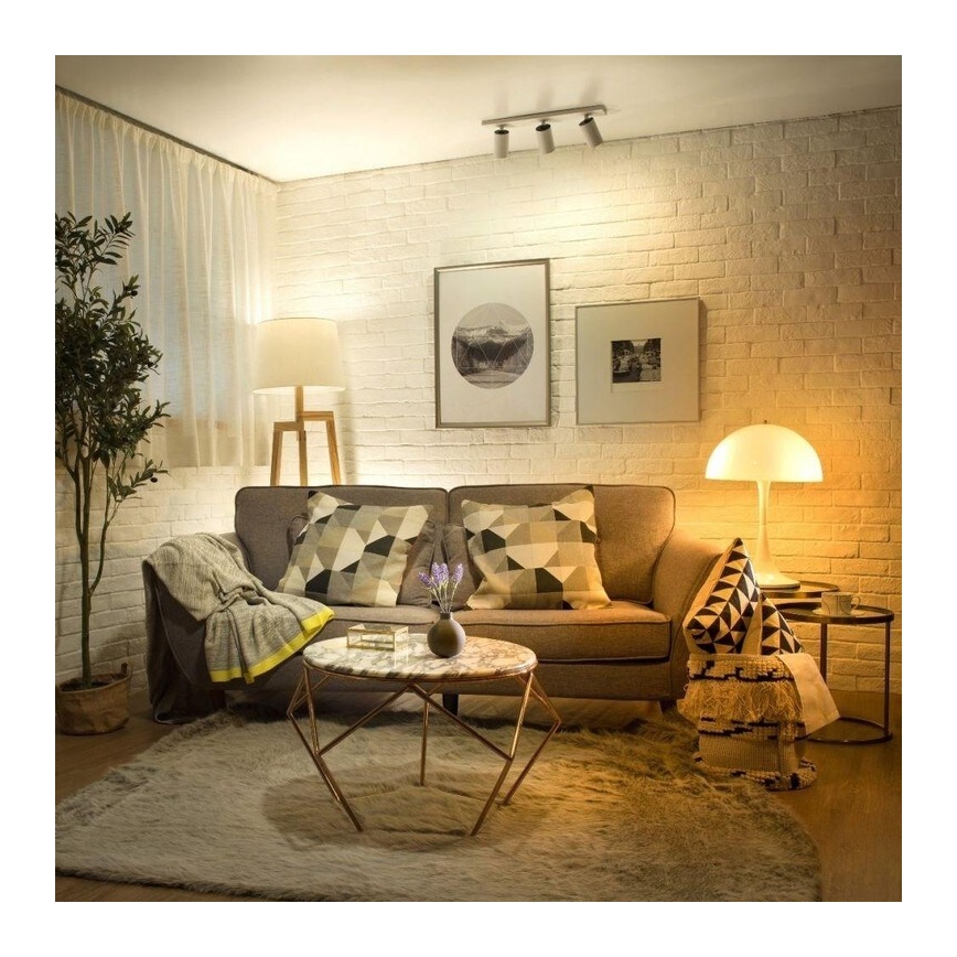 LED Ściemnialna żarówka GU10/6,5W/230V 2700-6500K Wi-Fi - WiZ