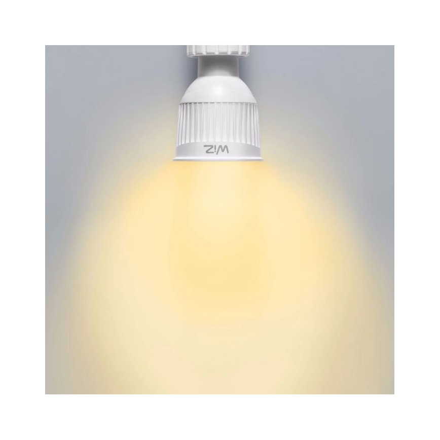 LED Ściemnialna żarówka GU10/6,5W/230V 2700-6500K Wi-Fi - WiZ