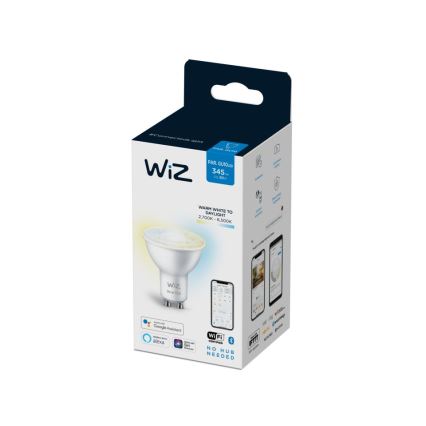 LED Ściemnialna żarówka PAR16 GU10/4,7W/230V 2700-6500K CRI 90 Wi-Fi - WiZ