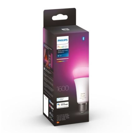 LED Ściemnialna żarówka Philips Hue WACA A67 E27/13,5W/230V 2000-6500K