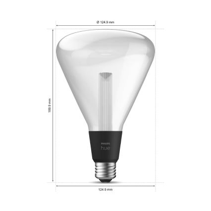 LED Ściemnialna żarówka Philips Hue White And Color Ambiance E27/6,5W/230V 2000-6500K