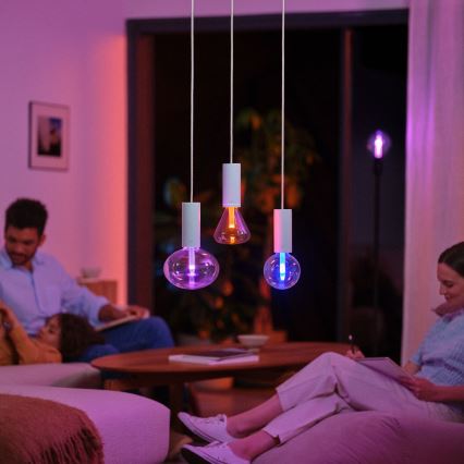 LED Ściemnialna żarówka Philips Hue White And Color Ambiance E27/6,5W/230V 2000-6500K