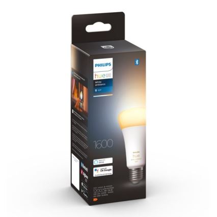 LED Ściemnialna żarówka Philips Hue WHITE AMBIANCE E27/13W/230V 2200-6500K