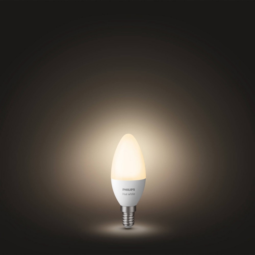LED Żarówka ściemnialna Philips HUE WHITE E14/5,5W/230V