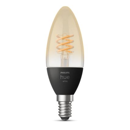 LED Ściemnialna żarówka Philips Hue WHITE FILAMENT E14/4,5W/230V 2100K