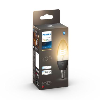 LED Ściemnialna żarówka Philips Hue WHITE FILAMENT E14/4,5W/230V 2100K