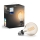 LED Ściemnialna żarówka Philips Hue WHITE FILAMENT G93 E27/7W/230V 2100K
