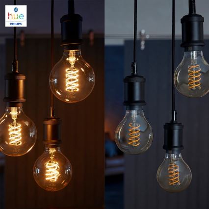 LED Żarówka ściemnialna Philips HUE WHITE FILAMENT G93 E27/7W/230V