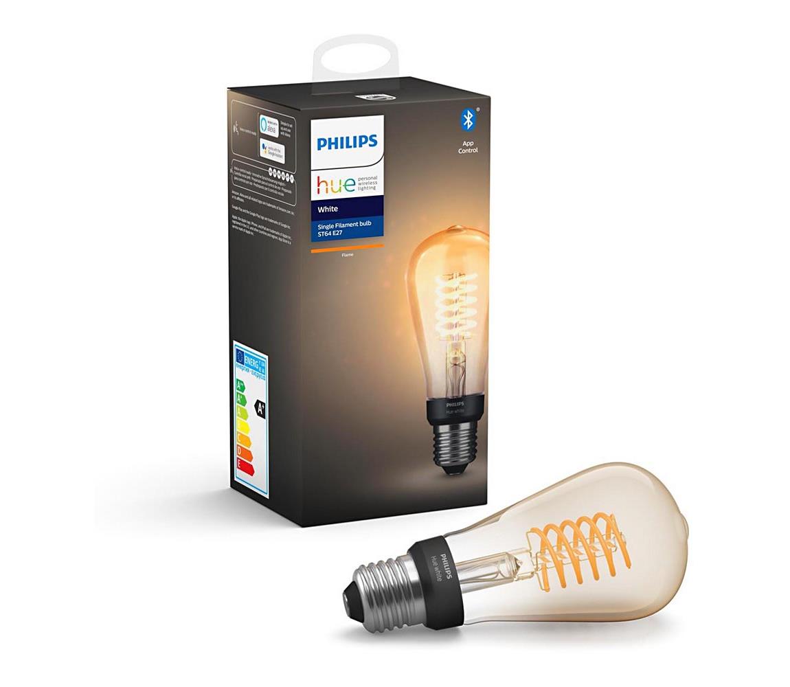 LED Ściemnialna żarówka Philips Hue WHITE FILAMENT ST64 E27/7W/230V 2100K